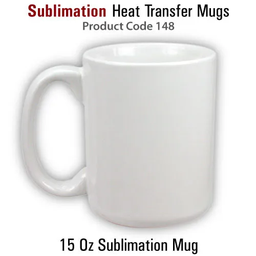 15 Oz- Sublimation mug