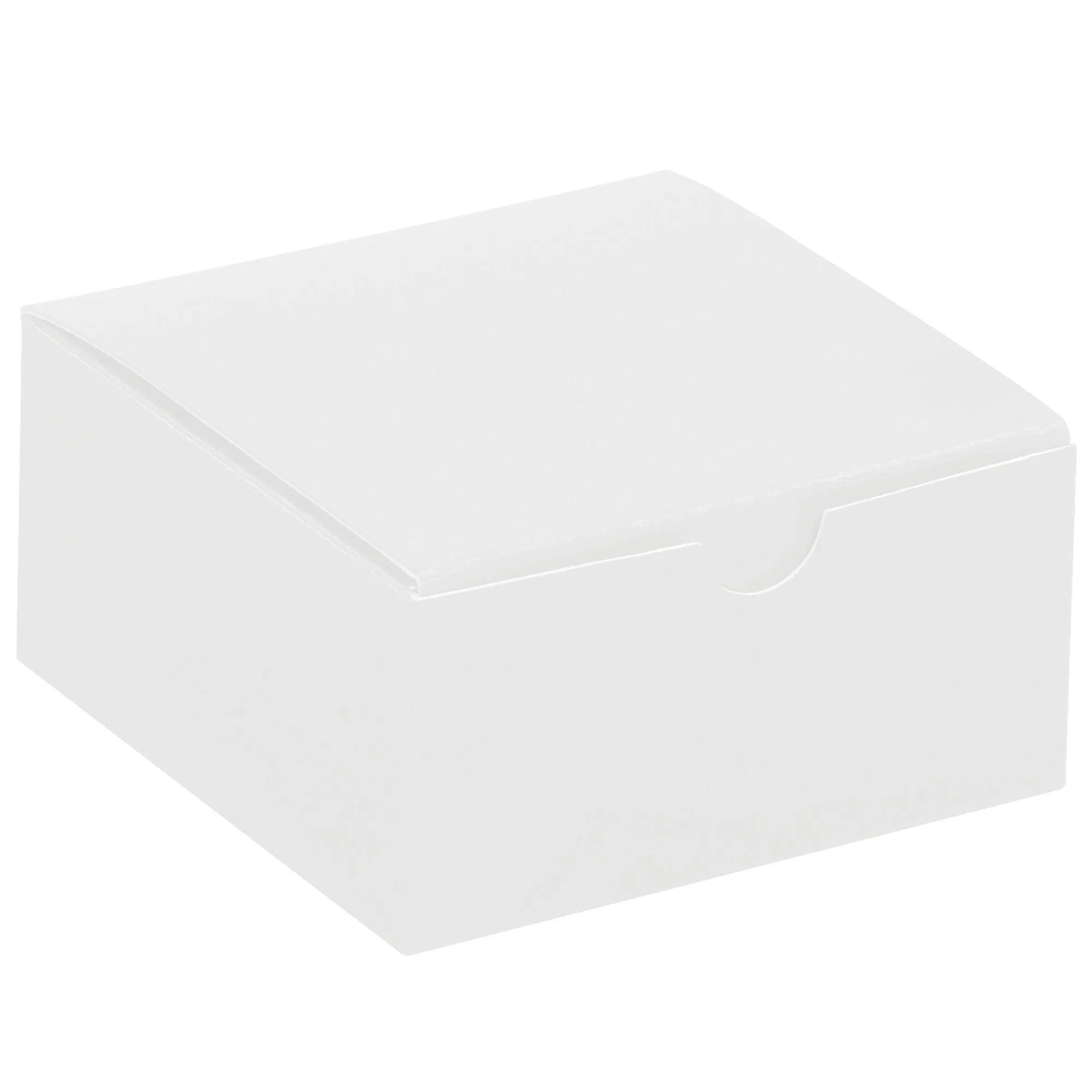 4 x 4 x 2" White Gift Boxes