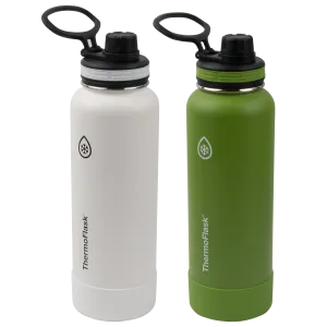 40 oz Bottle 2 Pack w/ Spout Lid