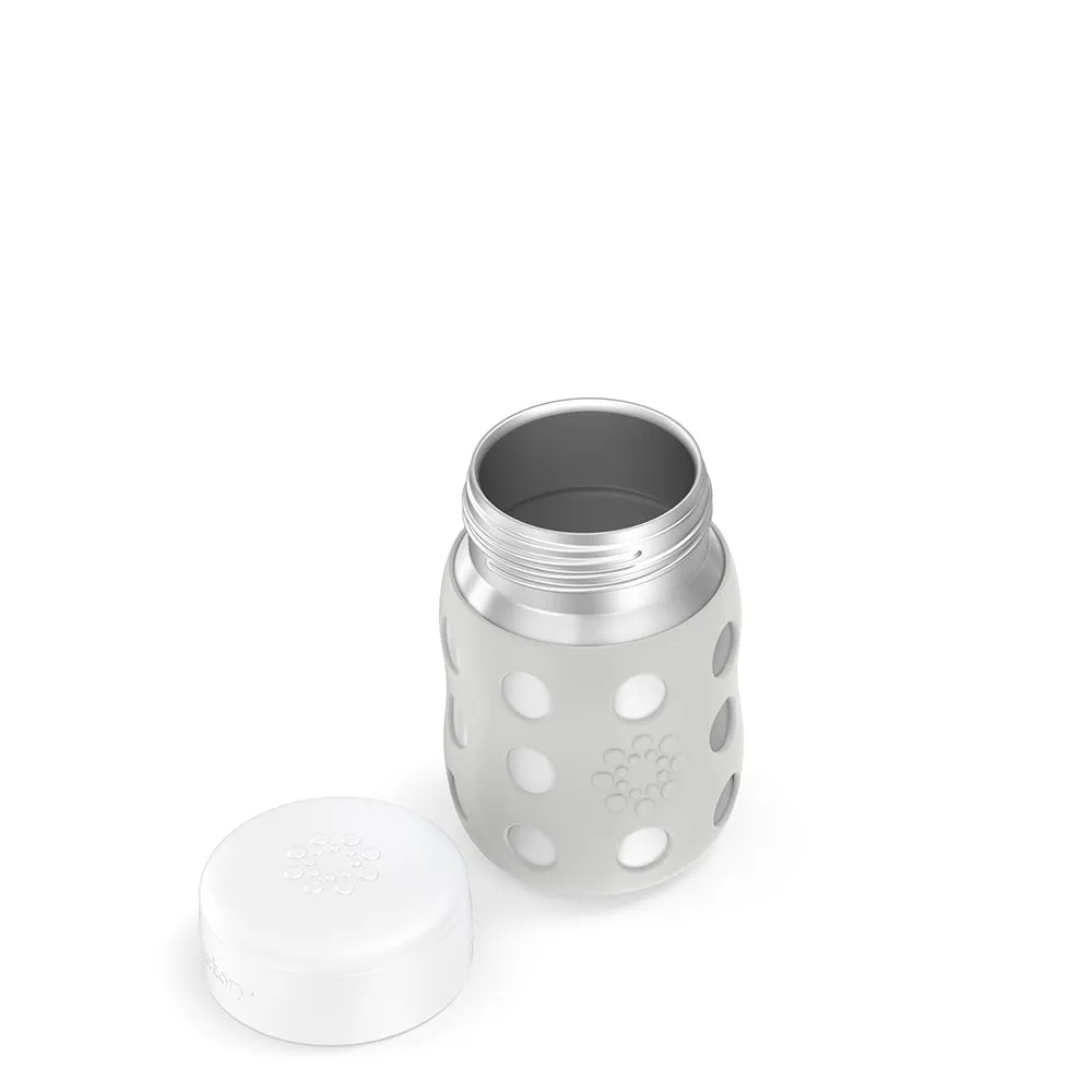 8oz Stainless Steel Food Jar with Flat Cap