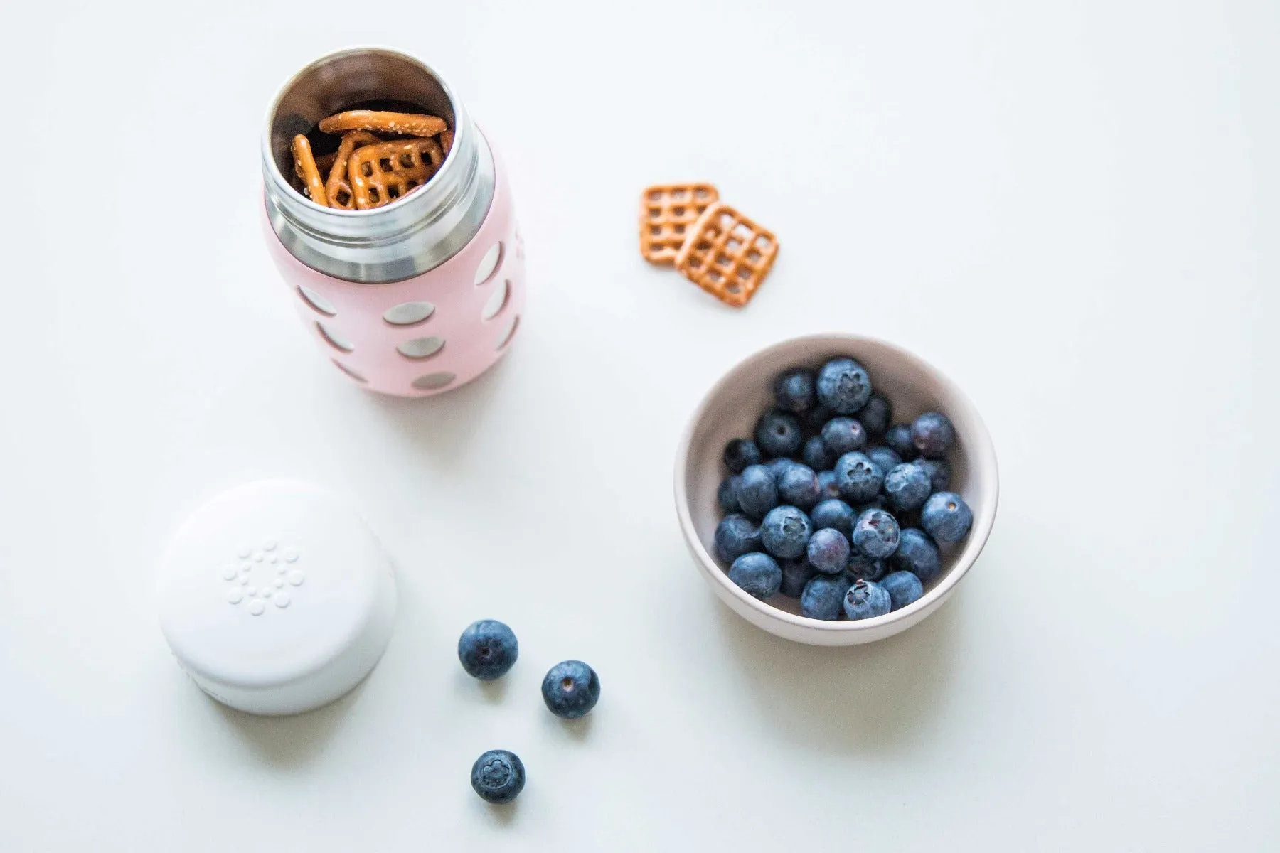 8oz Stainless Steel Food Jar with Flat Cap