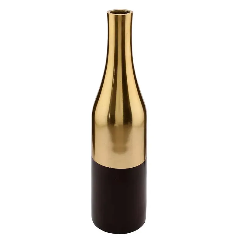 Aluminium  Champagne Small Bottle Vase | Multiple Colors