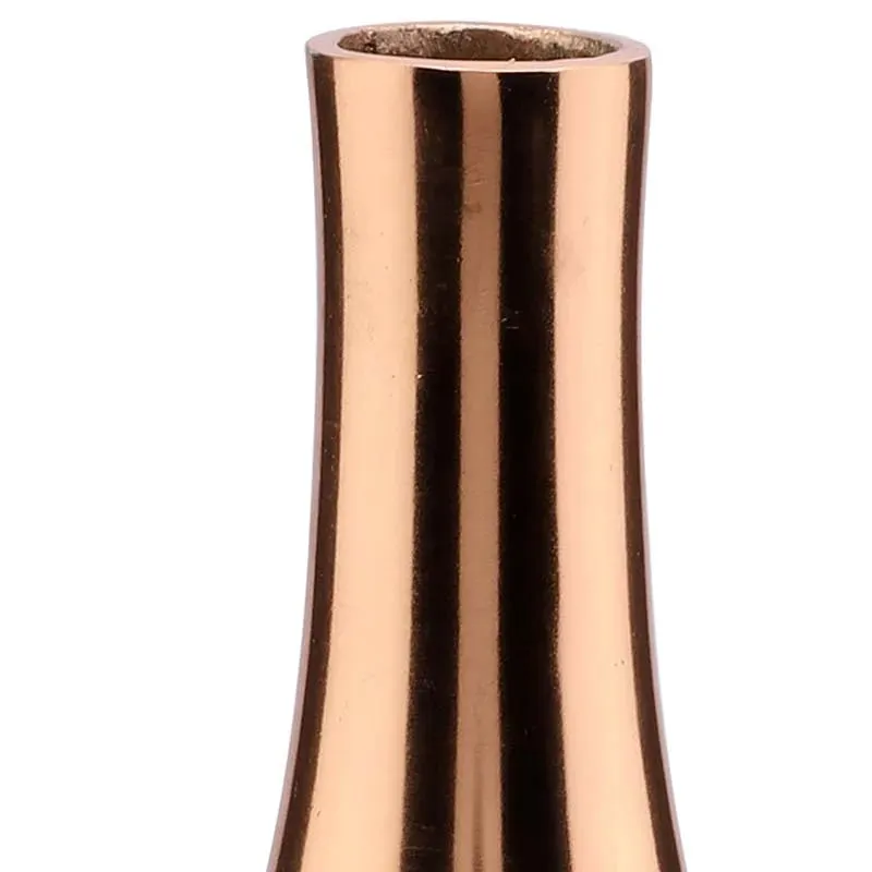 Aluminium  Champagne Small Bottle Vase | Multiple Colors