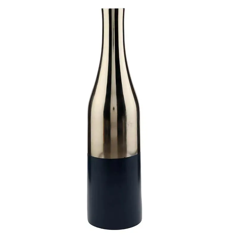 Aluminium  Champagne Small Bottle Vase | Multiple Colors