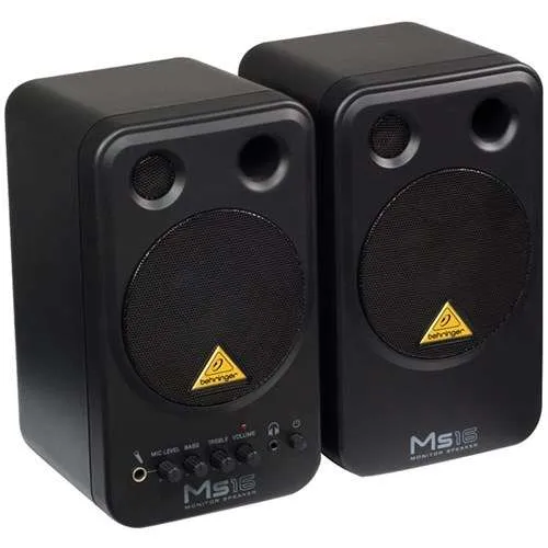 Behringer MS16 Multimedia Speakers Pair