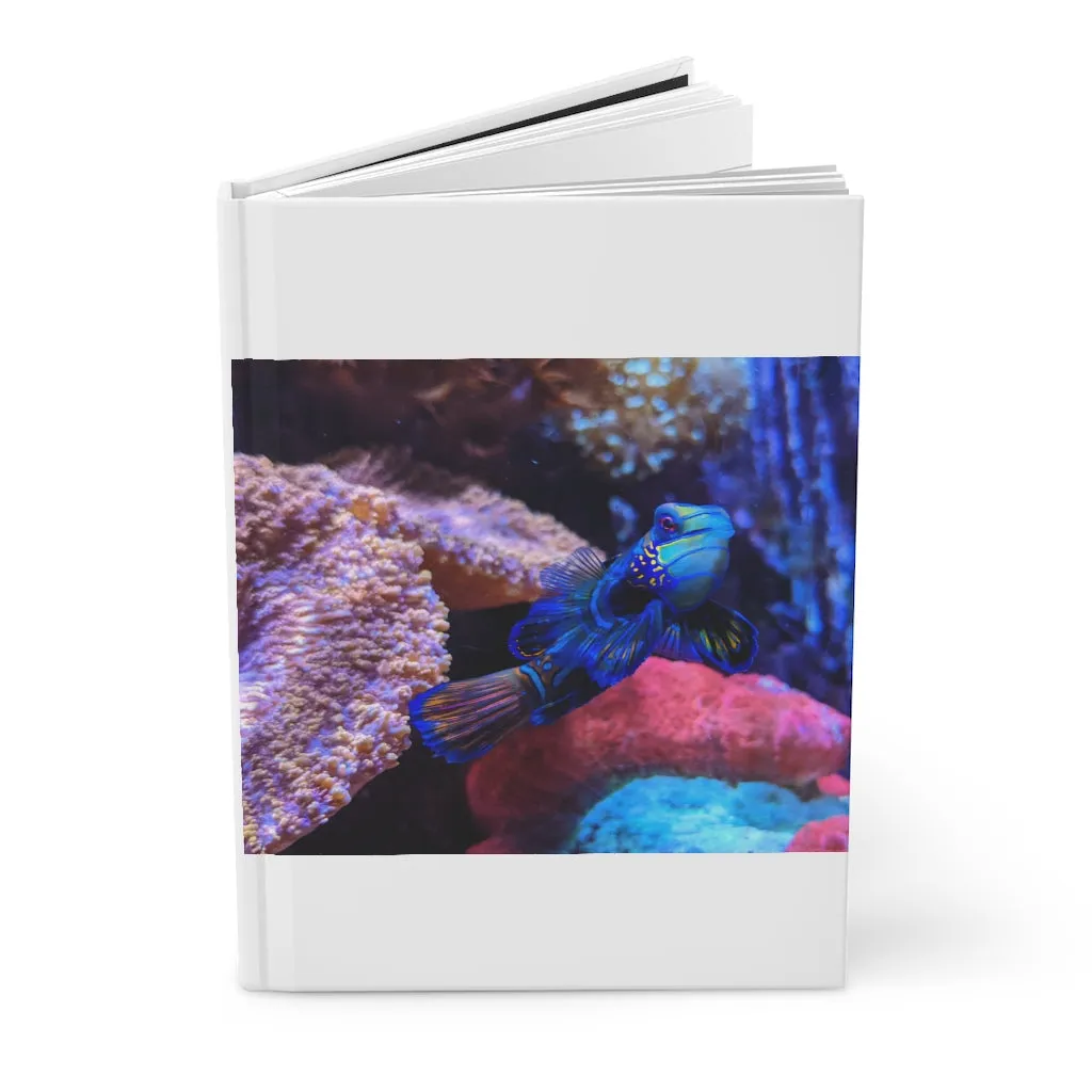 Blue Fish Hardcover Journal Matte