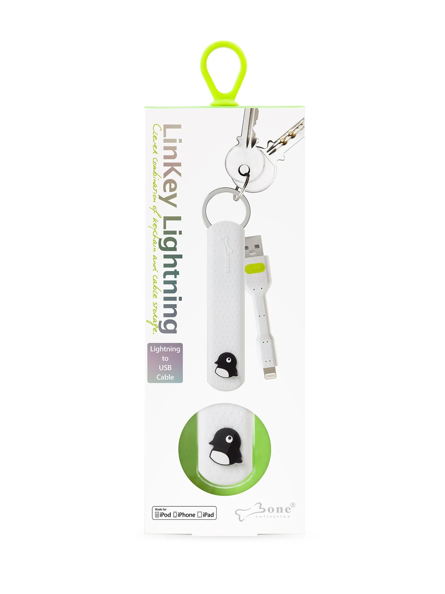 Bone Collection Linkey Lightning Cable for Apple Devices