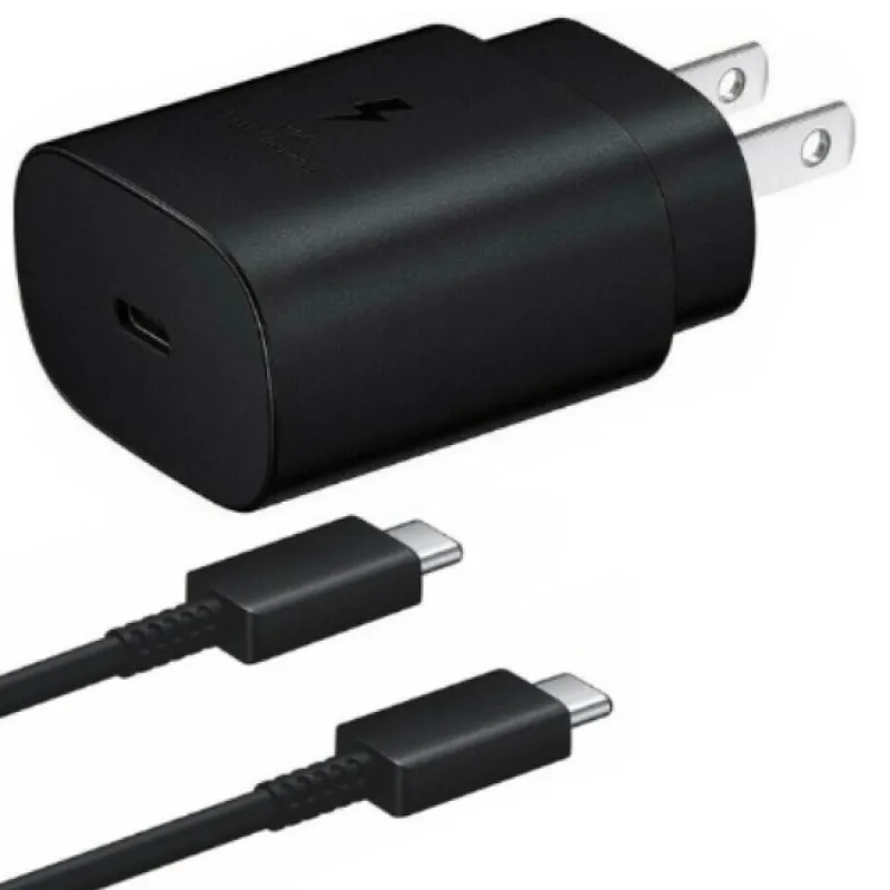 BRAND NEW Samsung 25W Black USB-C Super Fast Charging Wall Charger