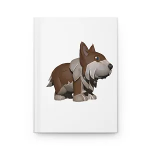 Brown Dog Hardcover Journal Matte