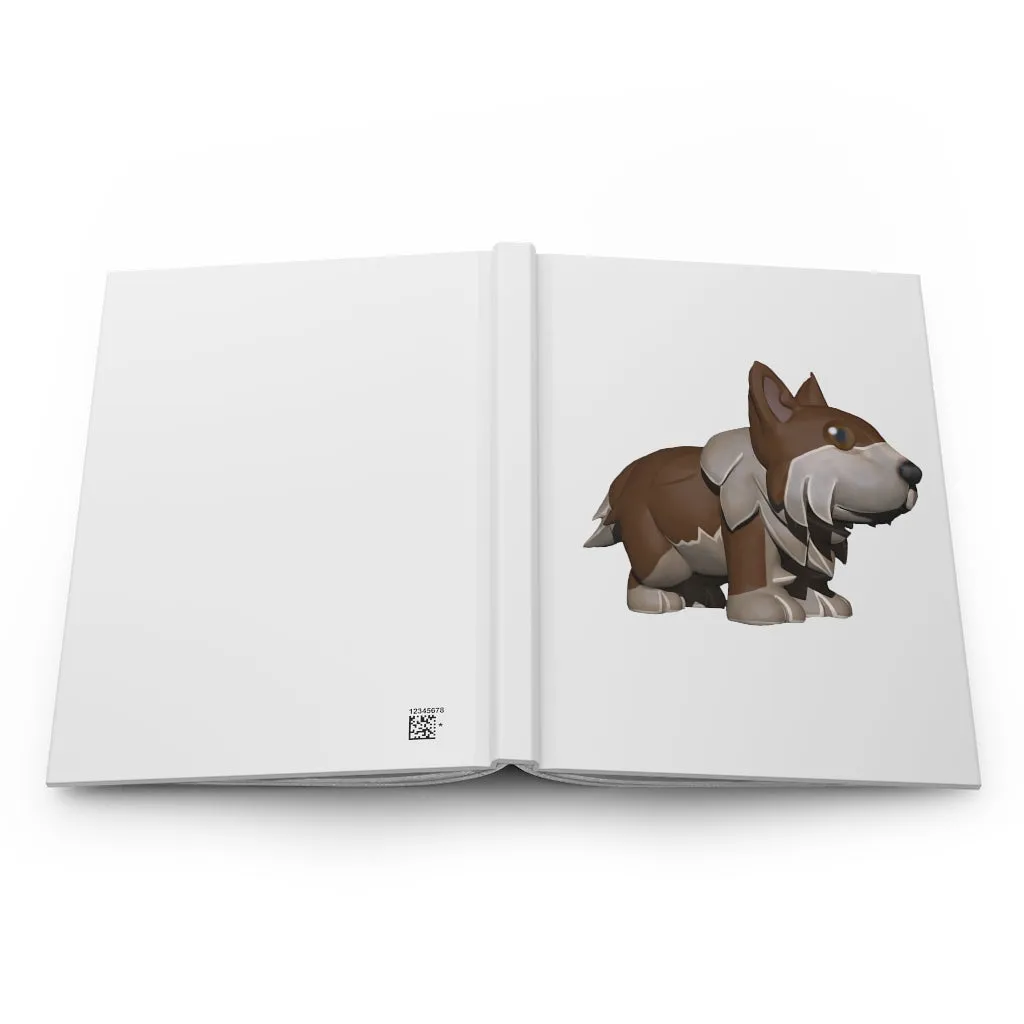 Brown Dog Hardcover Journal Matte