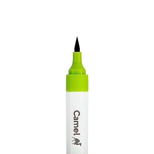 Camlin Brush Pen 12 Shades, Bold - Assorted