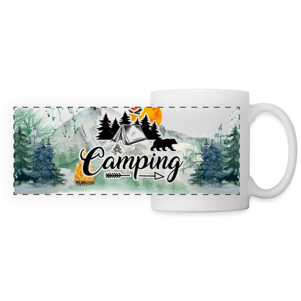 Camping Panoramic Mug