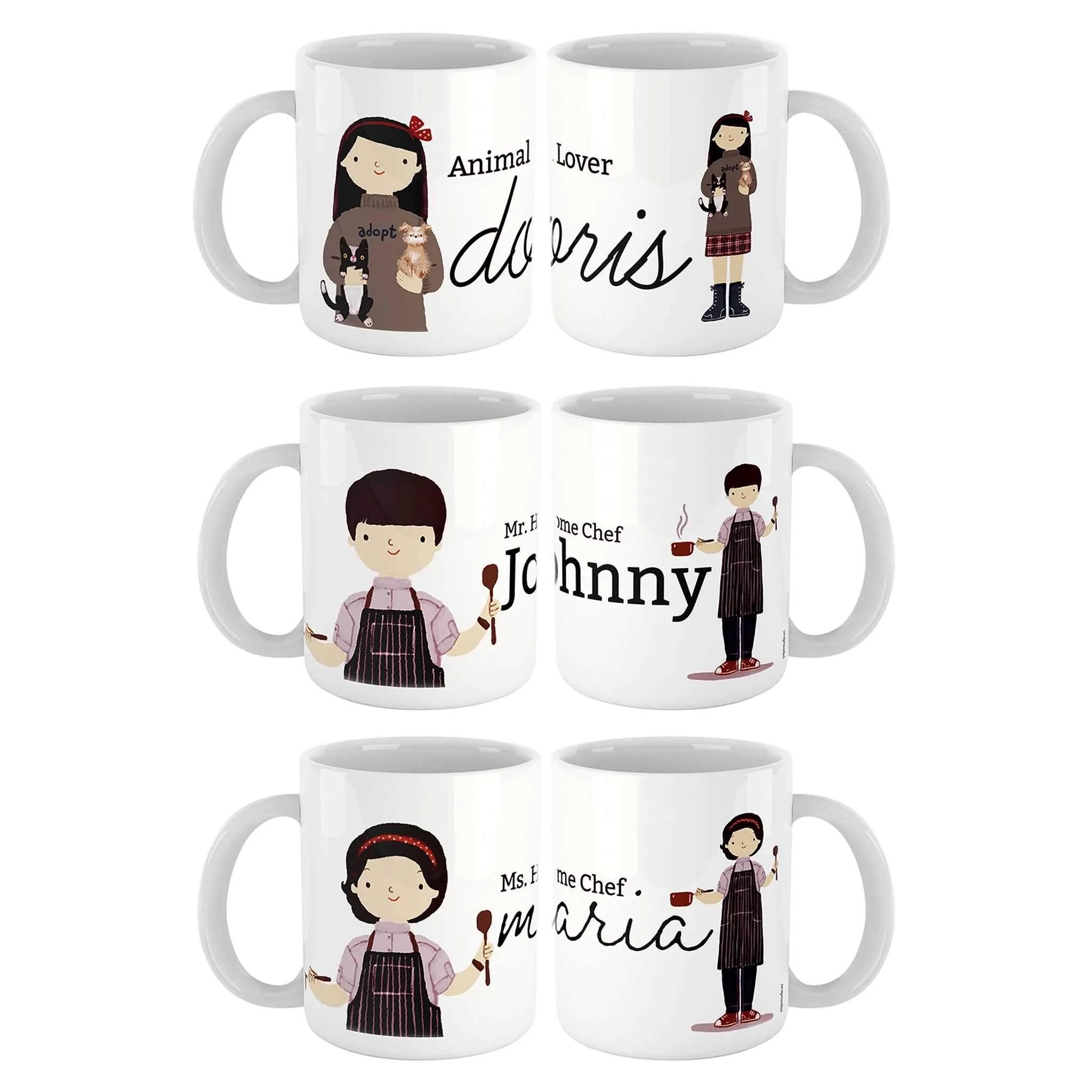 Characters Personalized Mug