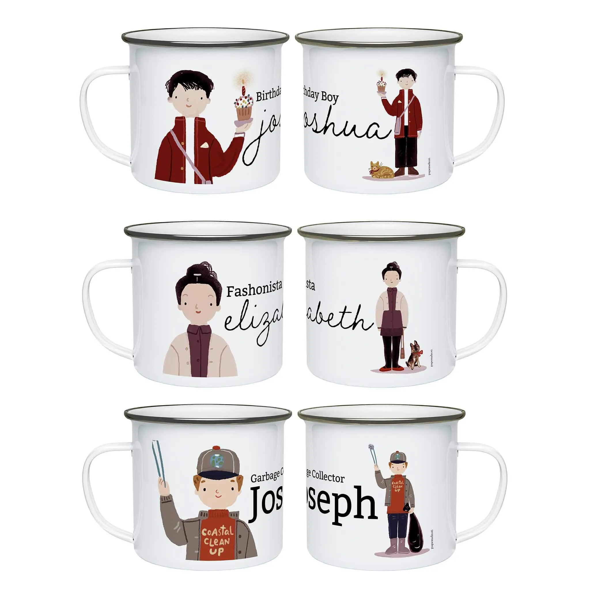 Characters Personalized Mug