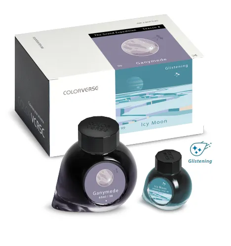 Colorverse Ganymede & Icy Moon - 65ml   15ml Bottled Ink