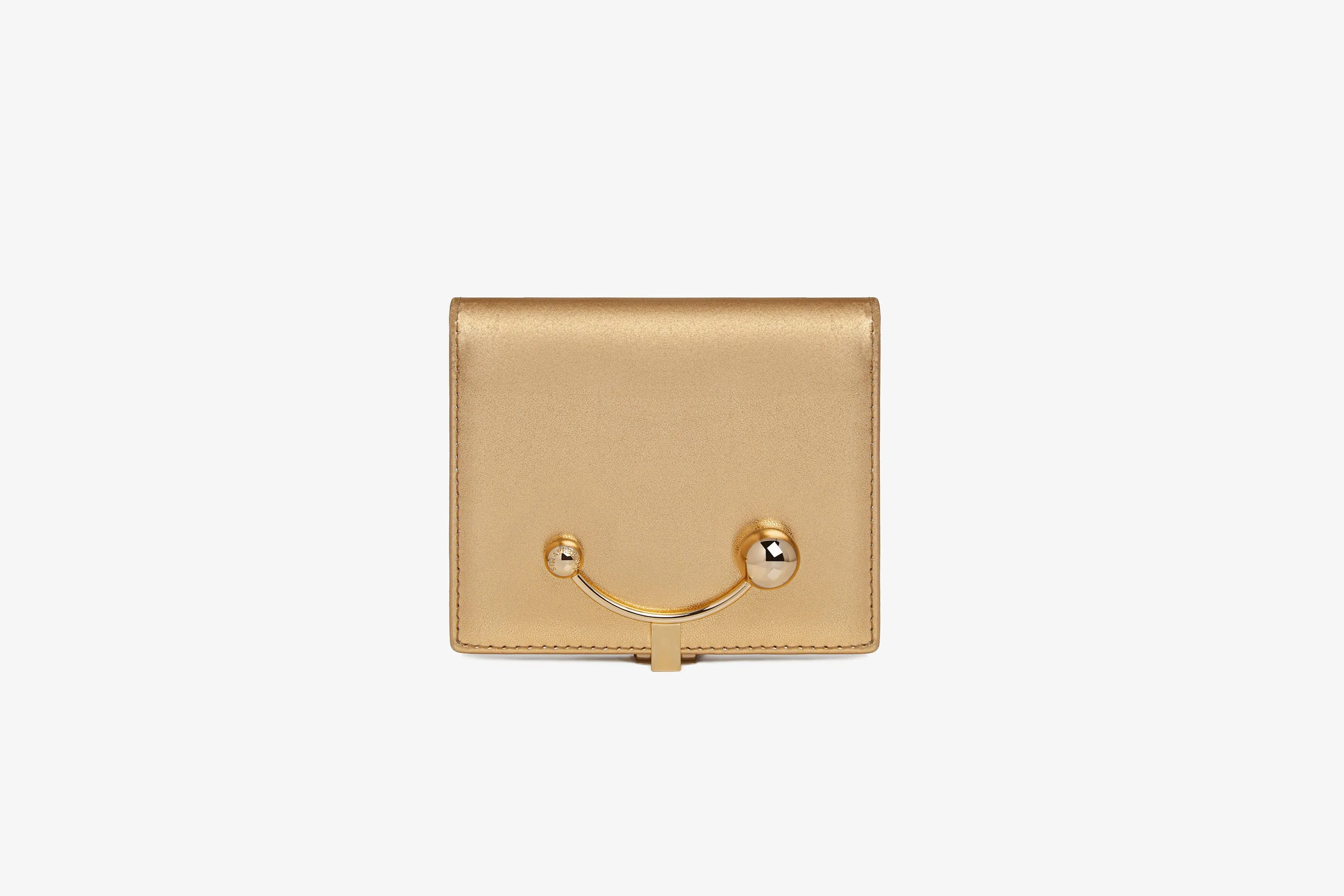 Crescent Wallet - Metallic Gold