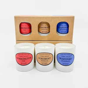 Cumbrian Three Candle Gift Sets