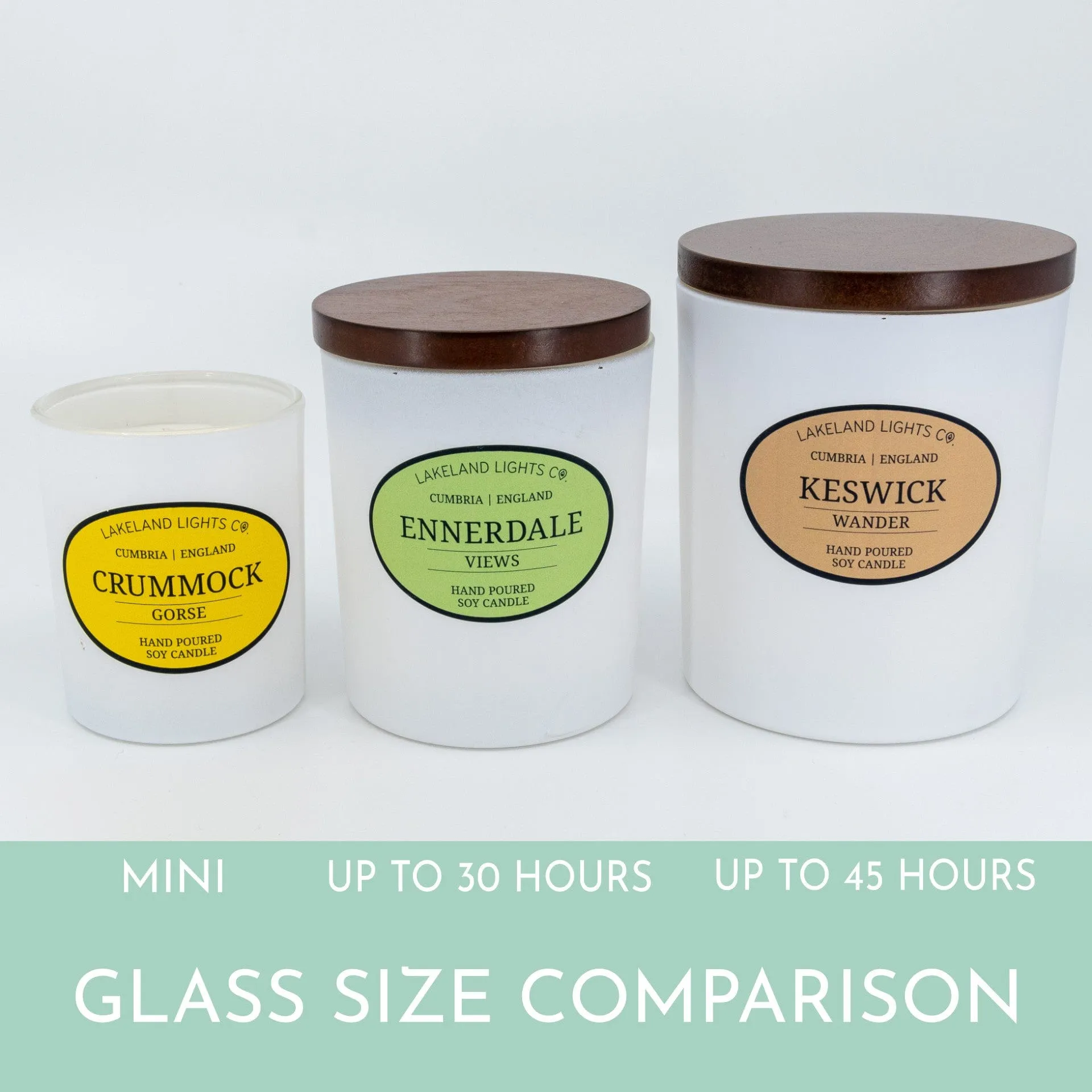 Cumbrian Three Candle Gift Sets