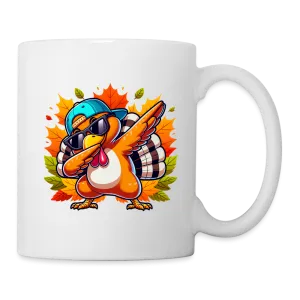 Dabbing Thanksgiving Turkey Mug