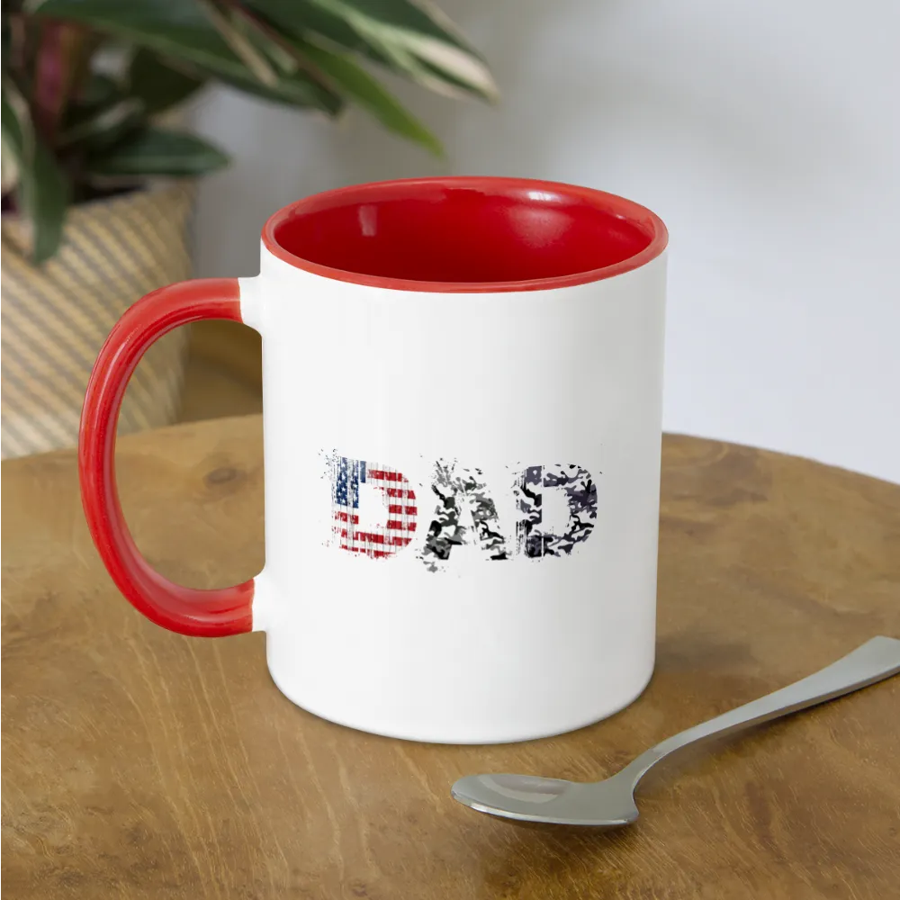 Dad Coffee Mug (Military Design)