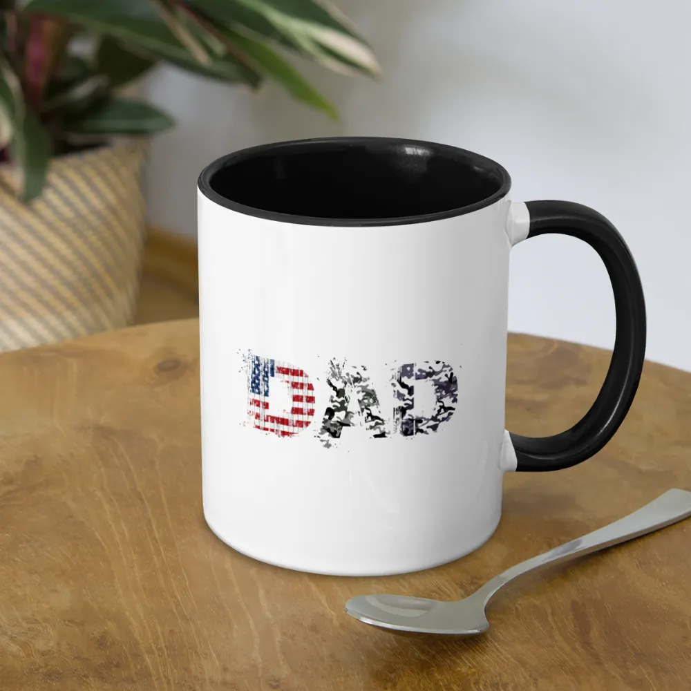 Dad Coffee Mug (Military Design)