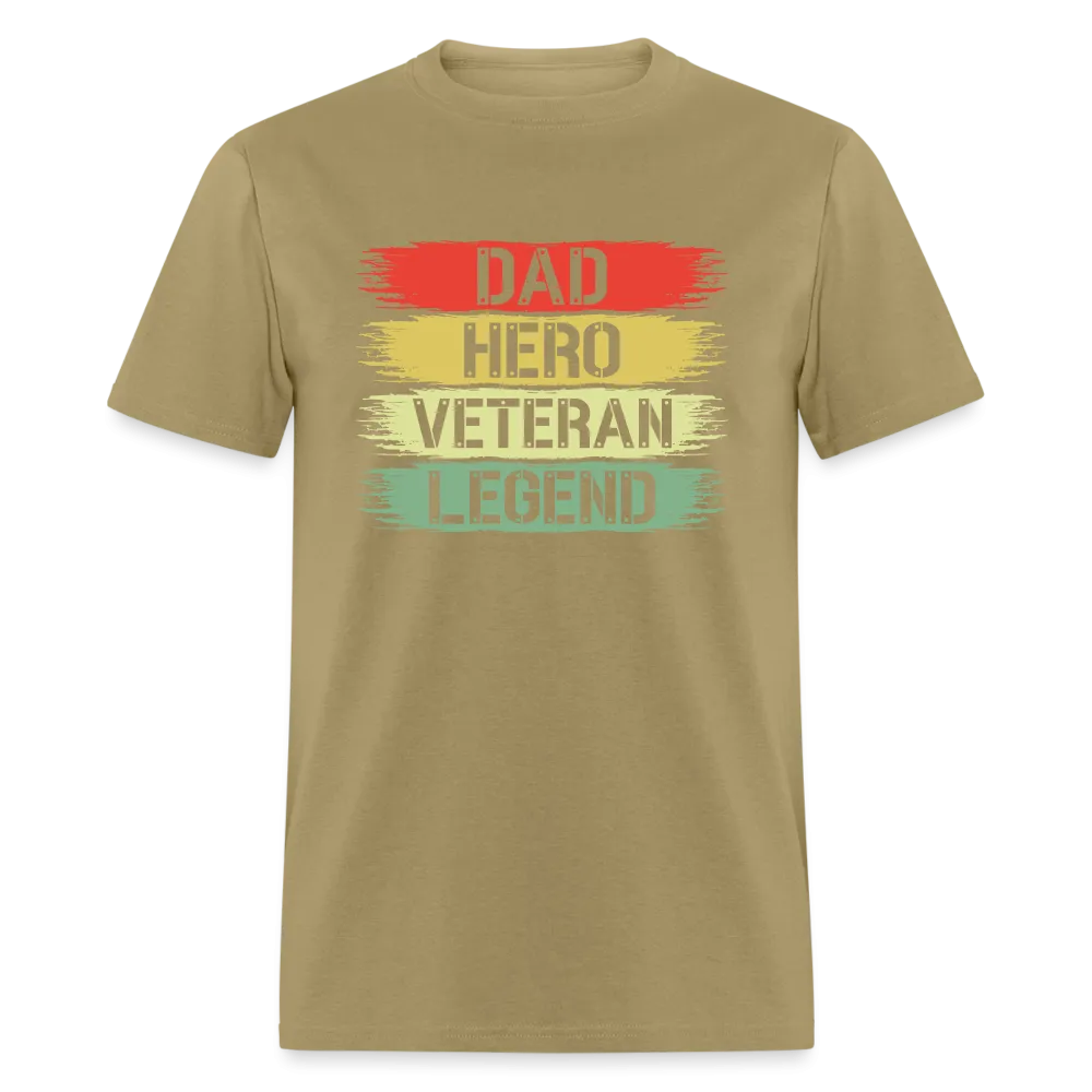 Dad Hero Veteran Legend T-Shirt