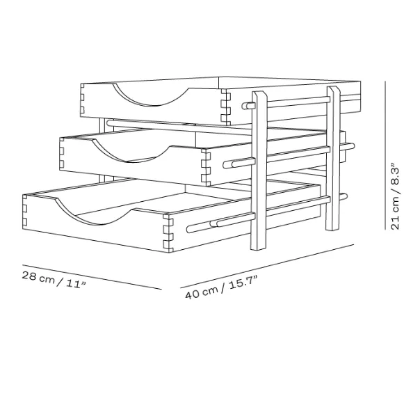 Dania Letter Tray