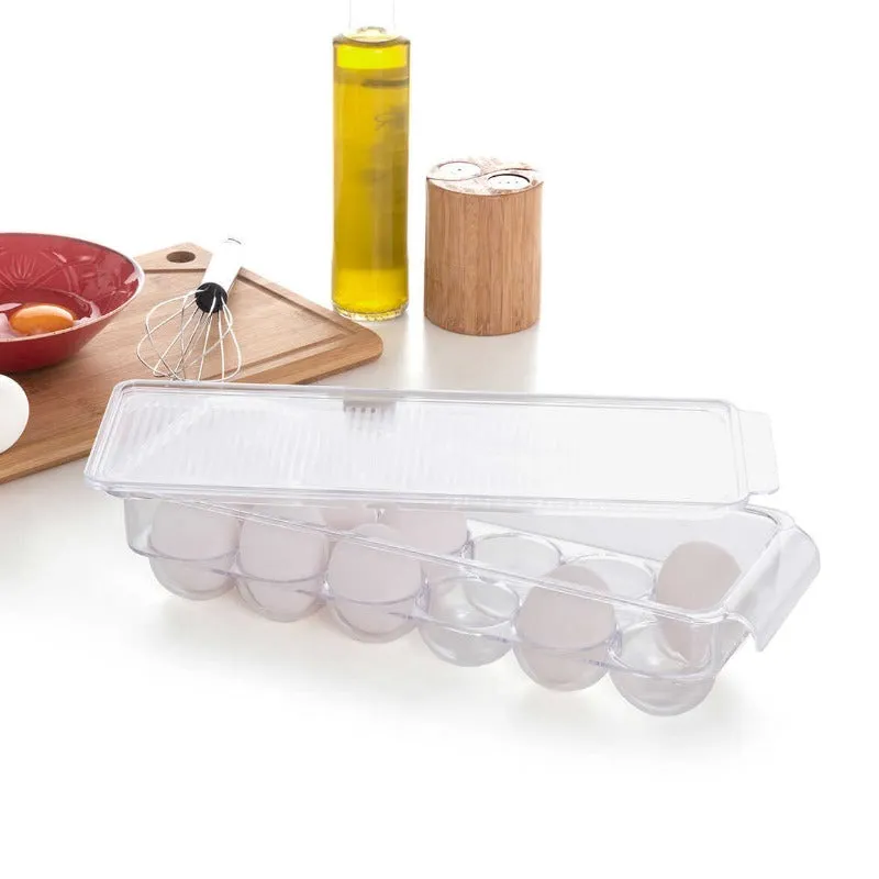 Egg Storage Container With Lid Transparent