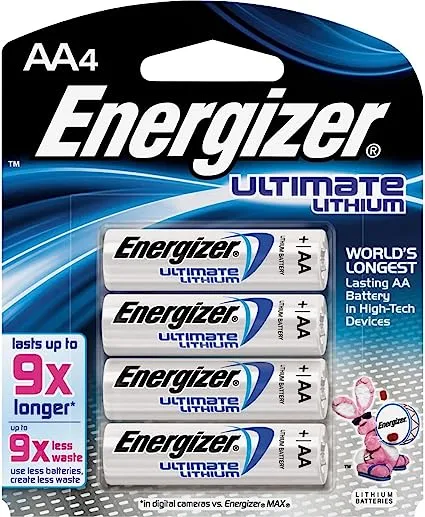 Energizer MAX Alkaline Battery AA BP8 (Pack of 8)