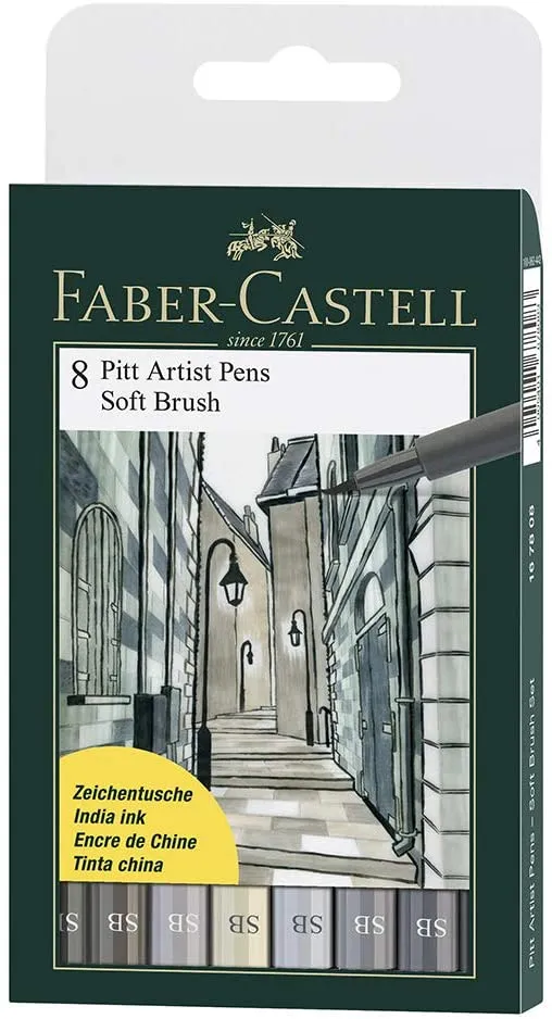 FABER-CASTELL India ink PITT artist pen SB - (FC167808)