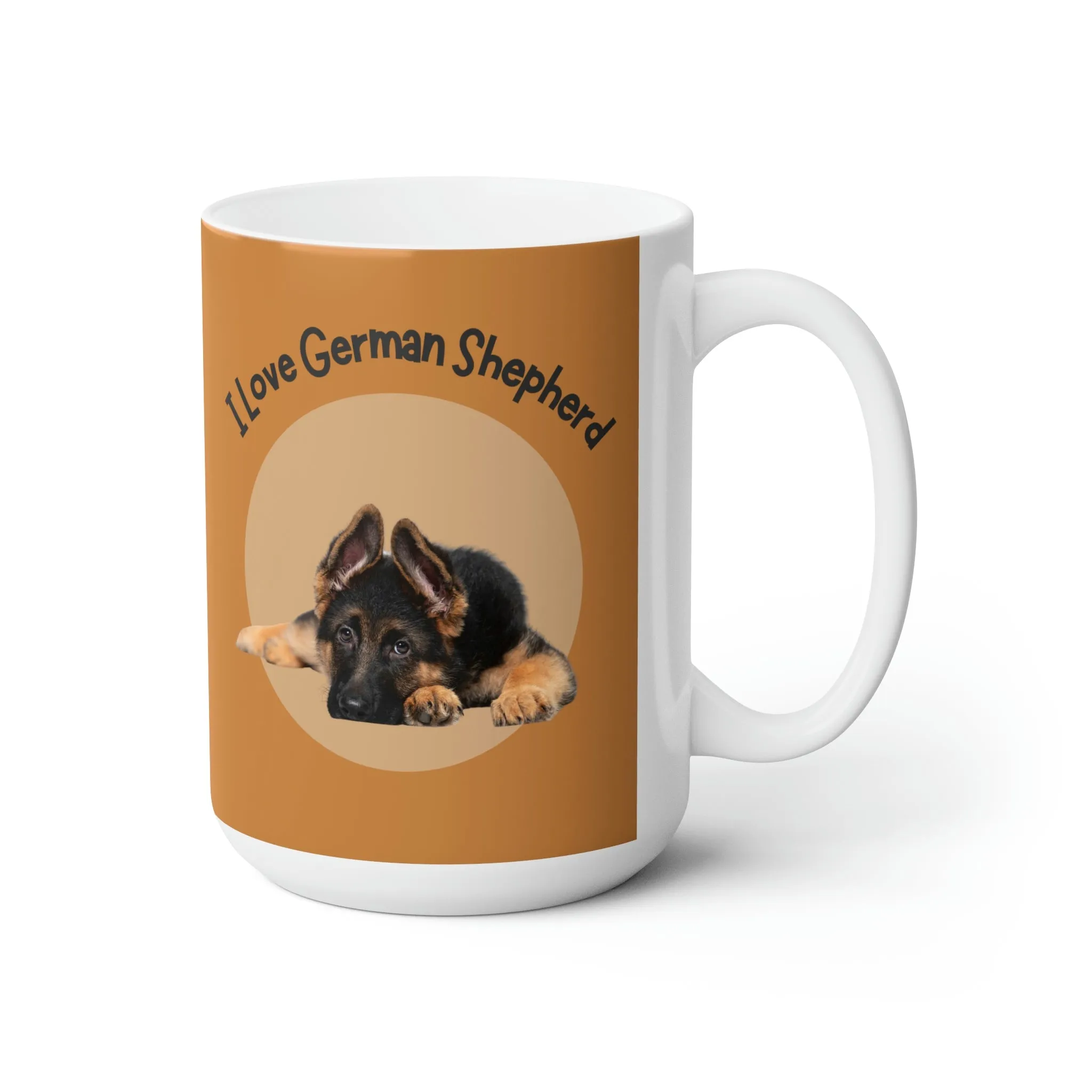 German Shepherd Dog POD Ceramic Mug 15oz