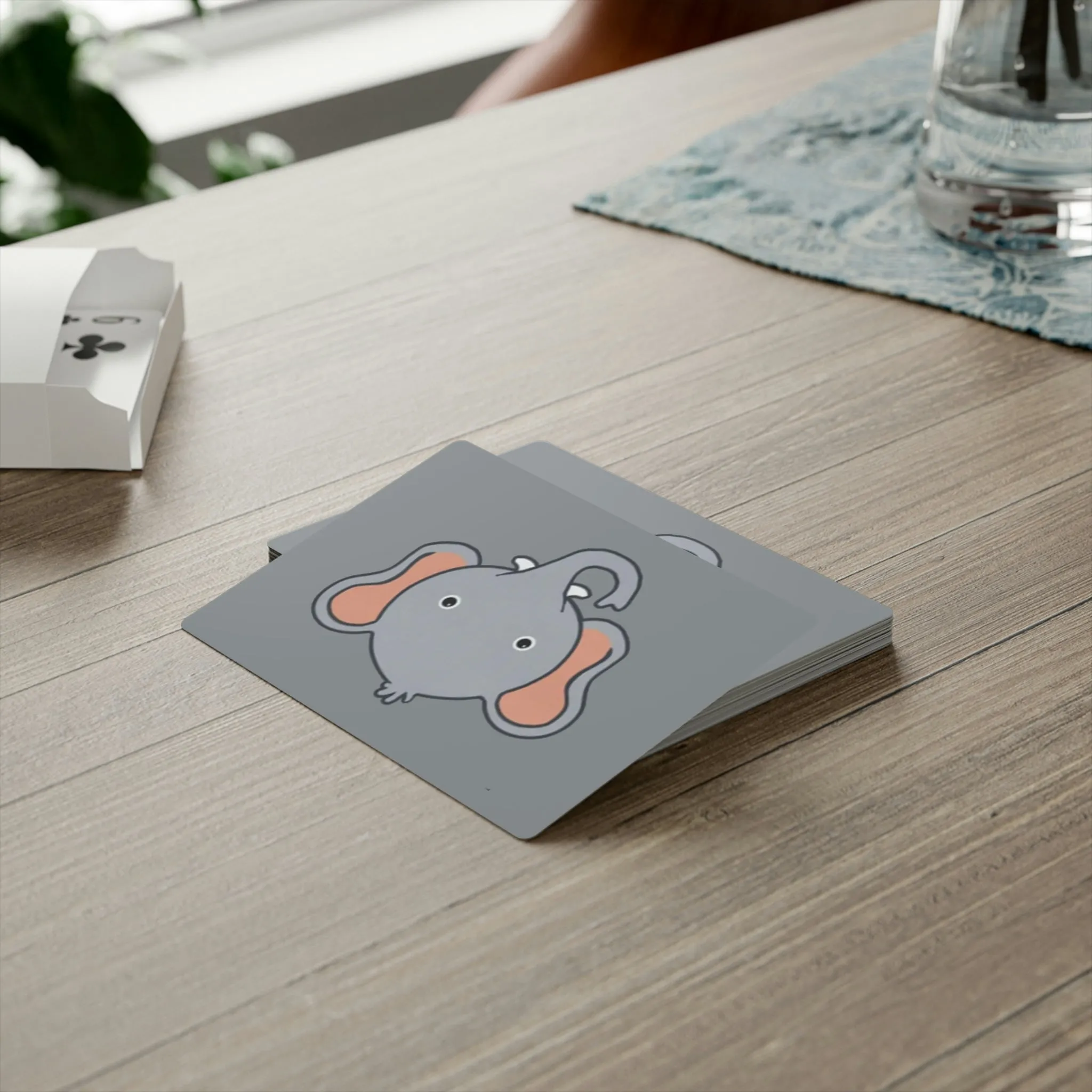 Gigi the Elephant Poker Playing Cards