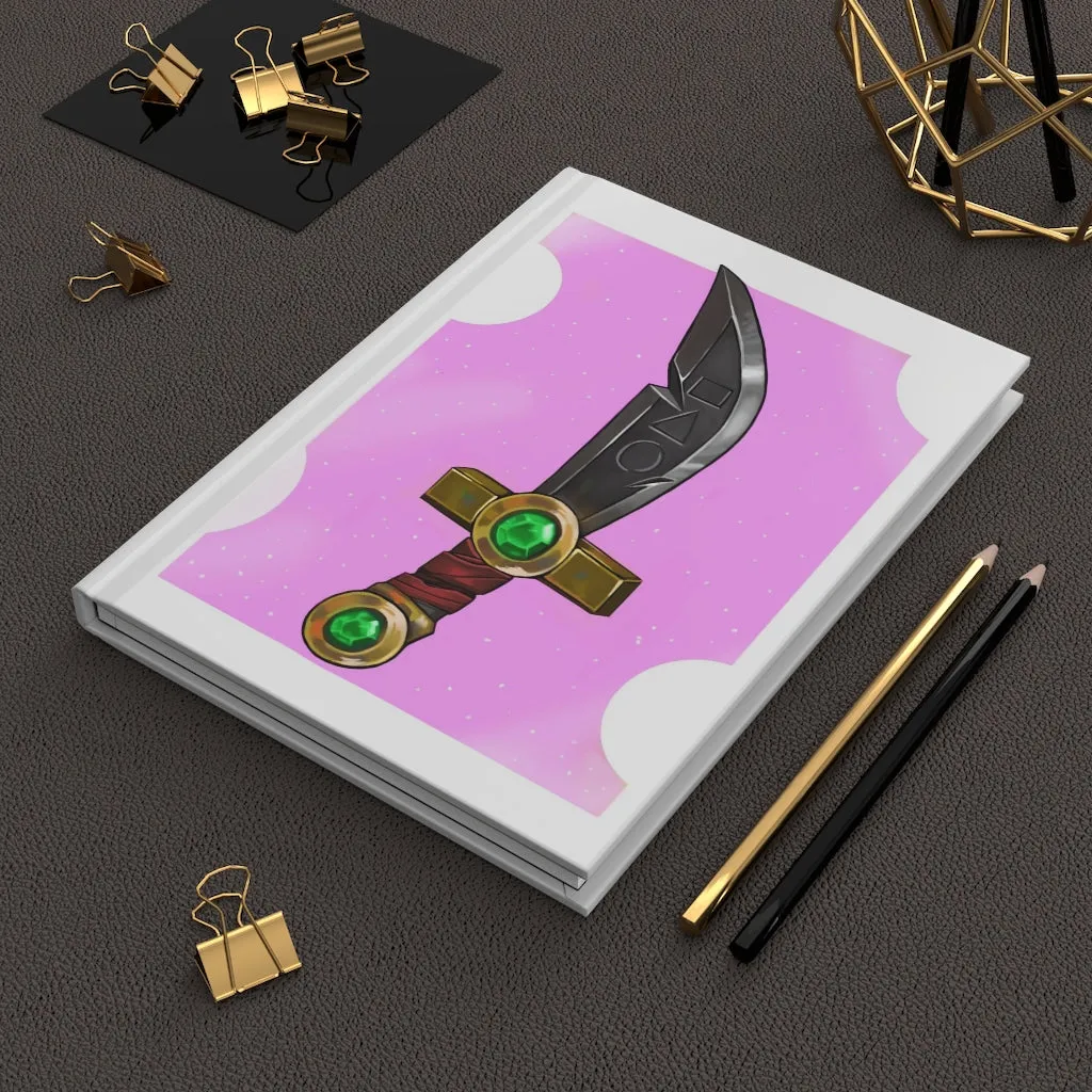 Gold Sword Hardcover Journal Matte