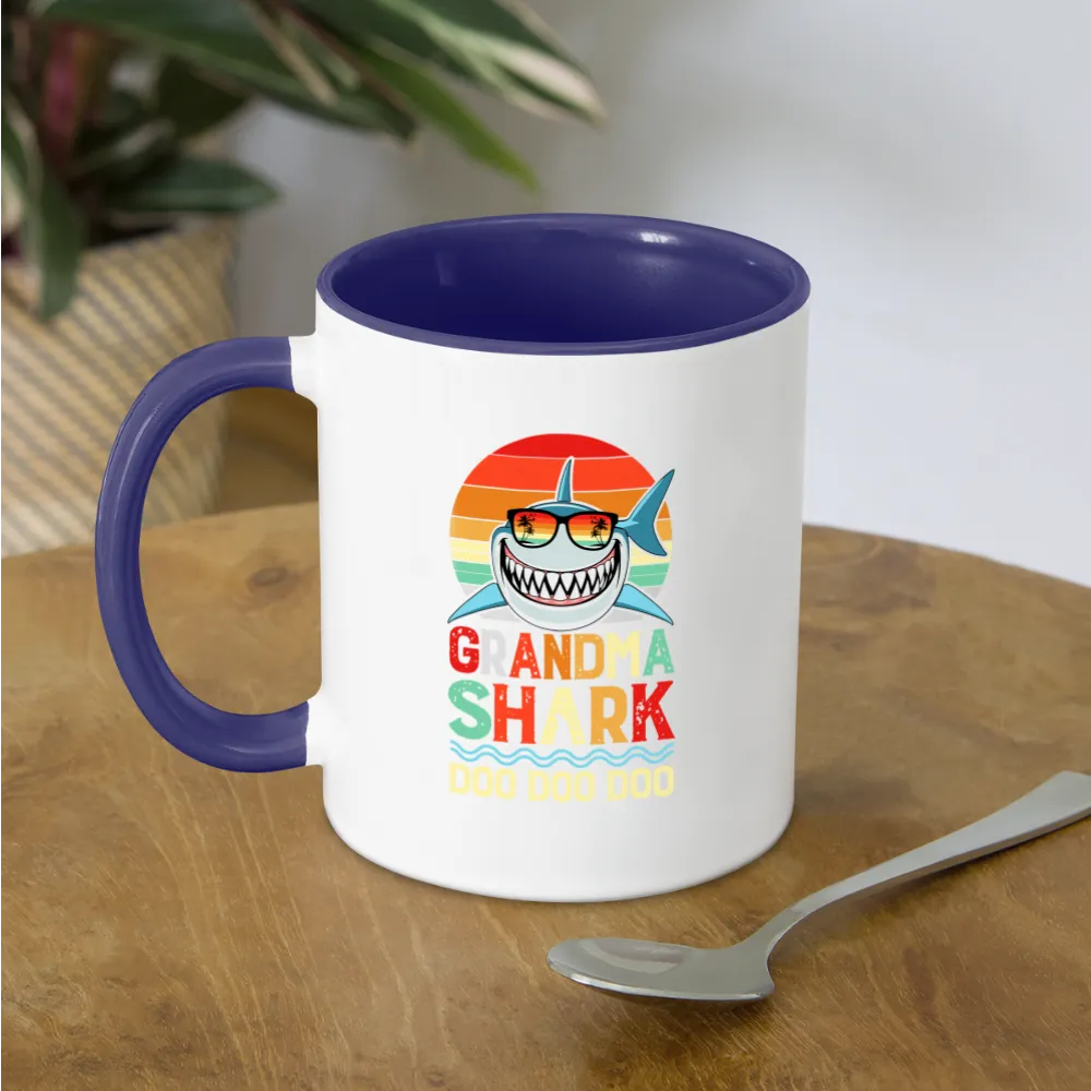 Grandma Shark Doo Doo Doo Coffee Mug