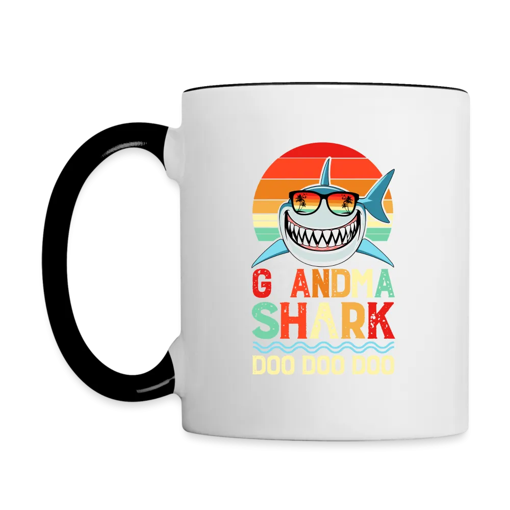 Grandma Shark Doo Doo Doo Coffee Mug