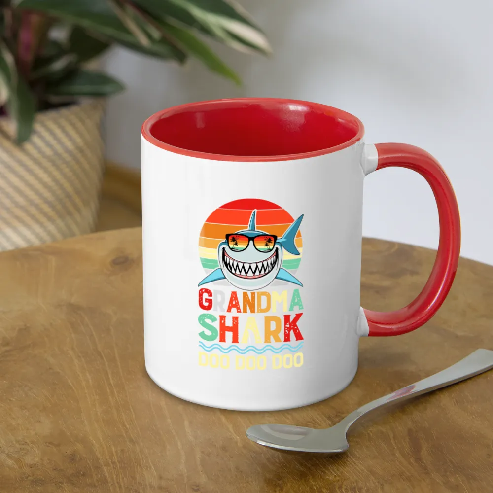 Grandma Shark Doo Doo Doo Coffee Mug