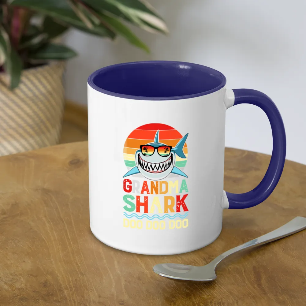 Grandma Shark Doo Doo Doo Coffee Mug