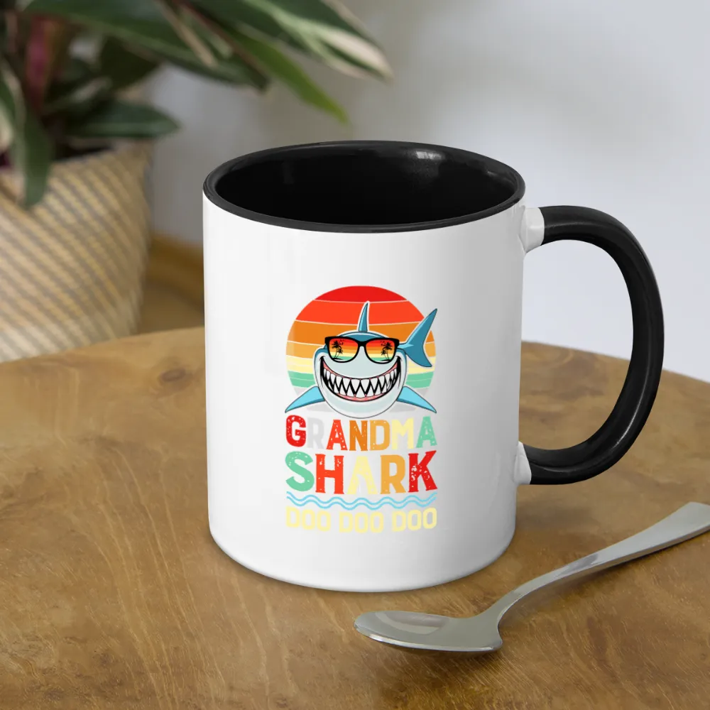 Grandma Shark Doo Doo Doo Coffee Mug