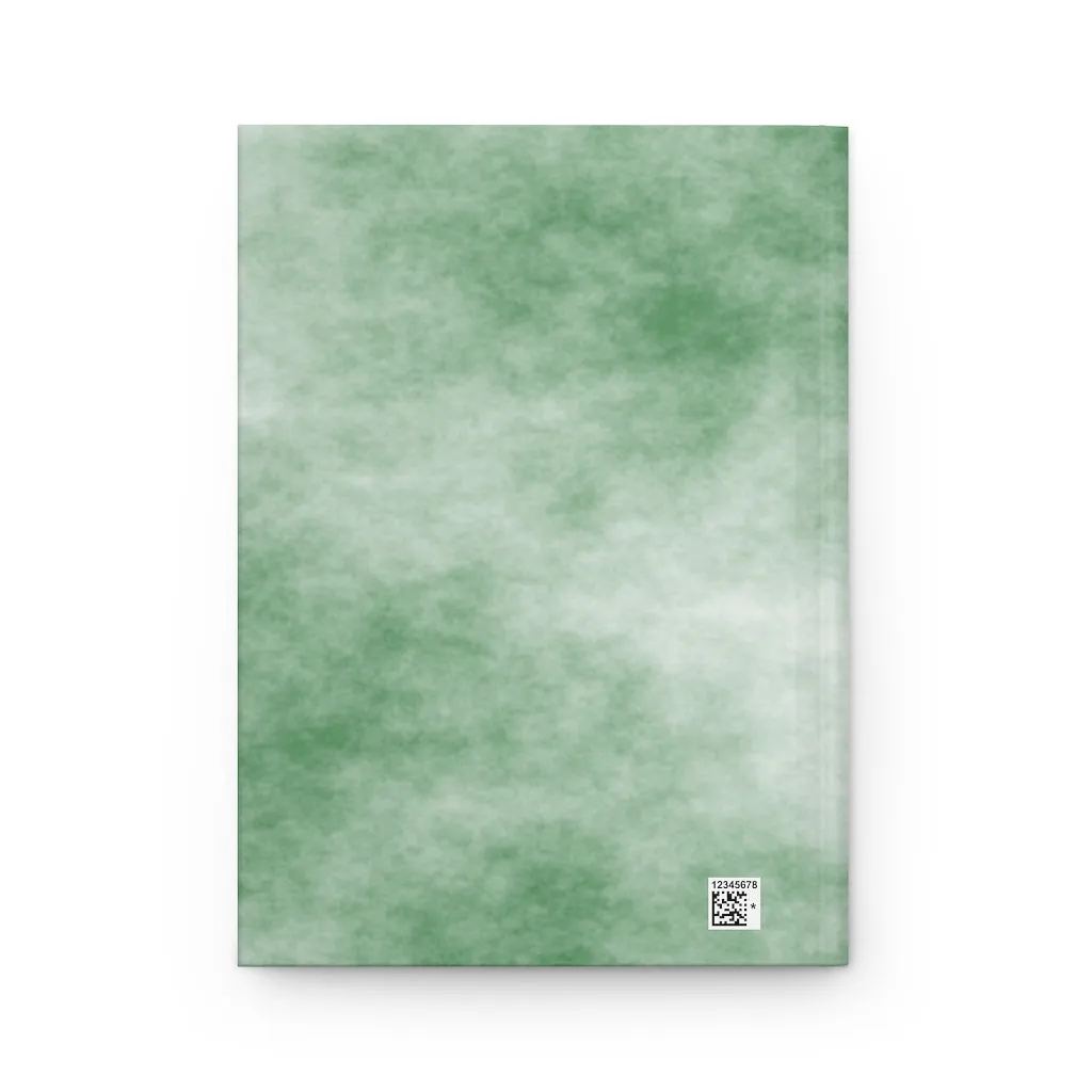 Green Clouds Hardcover Journal Matte