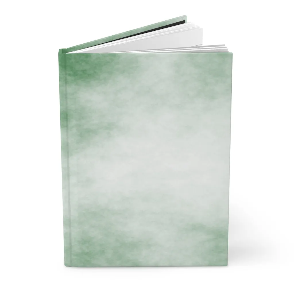 Green Clouds Hardcover Journal Matte