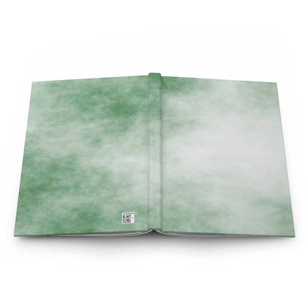 Green Clouds Hardcover Journal Matte