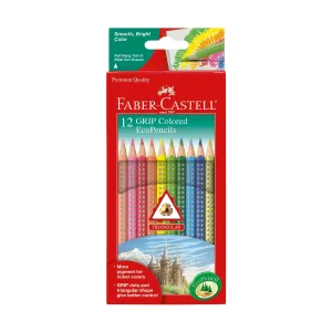 GRIP Colored EcoPencils - 12 Pack - Faber-Castell