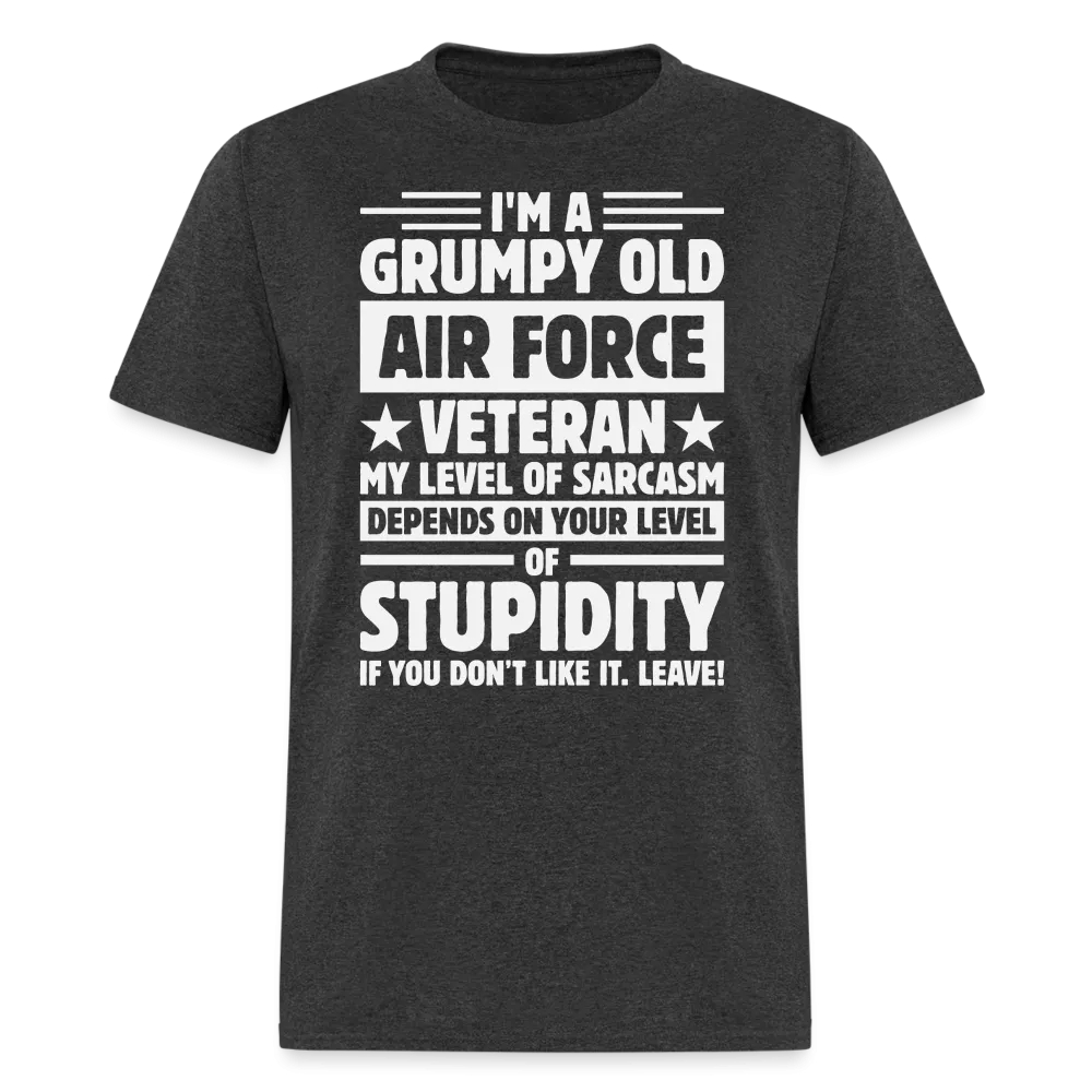 Grumpy Old Air Force Veteran T-Shirt