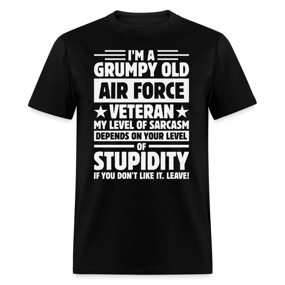 Grumpy Old Air Force Veteran T-Shirt