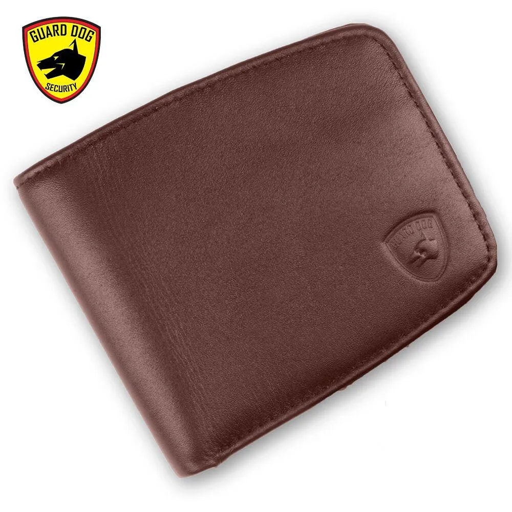 Guard Dog RFID Wallet Brown Small