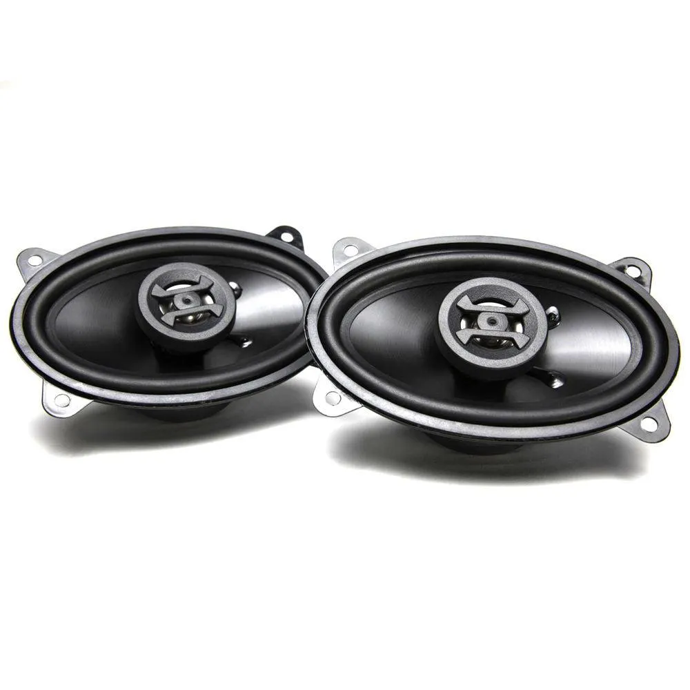 Hifonics Zeus ZS46CX 4X6" 4"x 6" 200W 4-Ohm Coaxial Car Audio Speakers