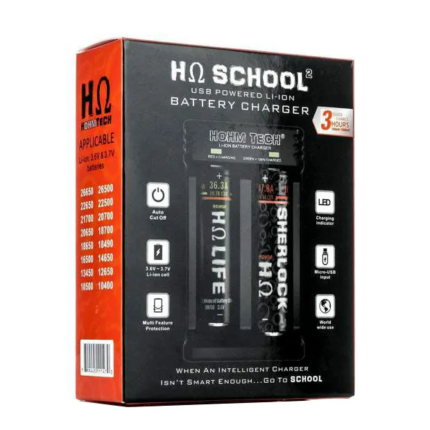 Hohm Tech Hohm School 2 - 2 Bay Multi-Function Smart charger