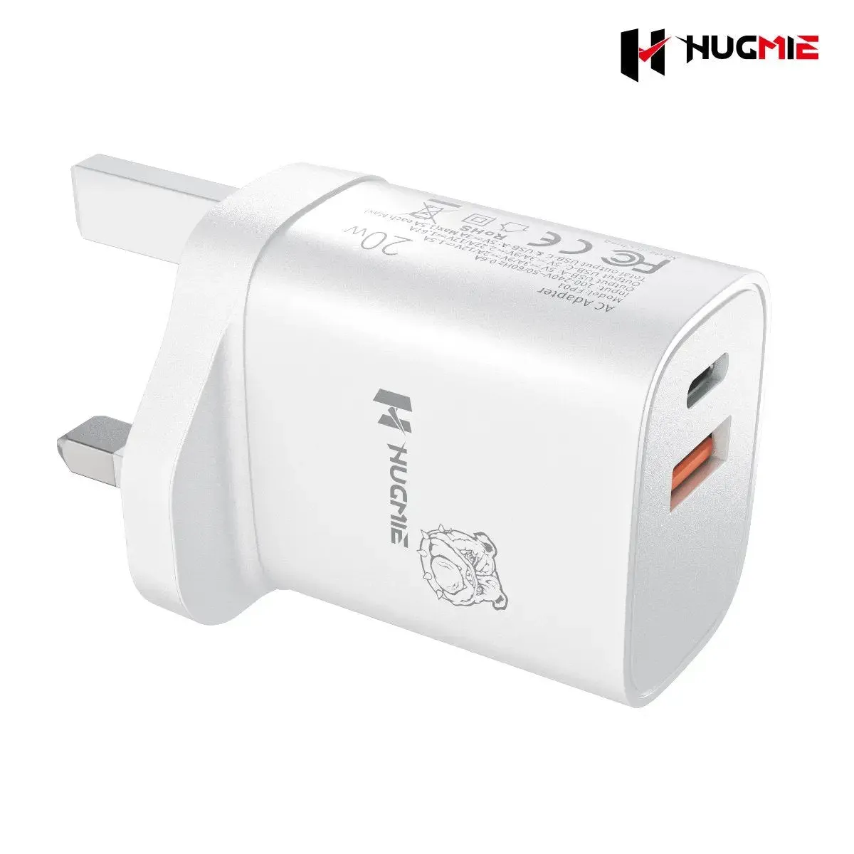 Hugmie® PD 20W QC3.0 Fast Charger | FP01