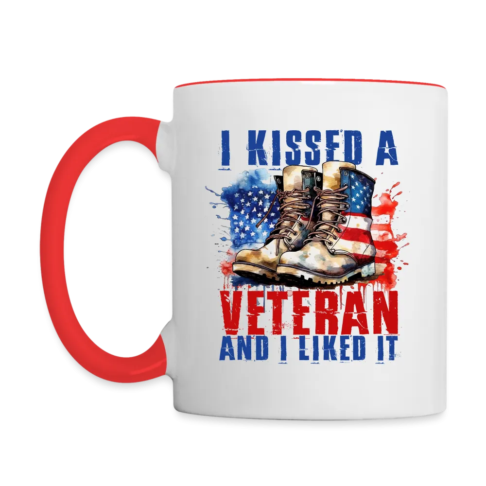 I Kissed A Veteran And I Liked It Coffee Mug