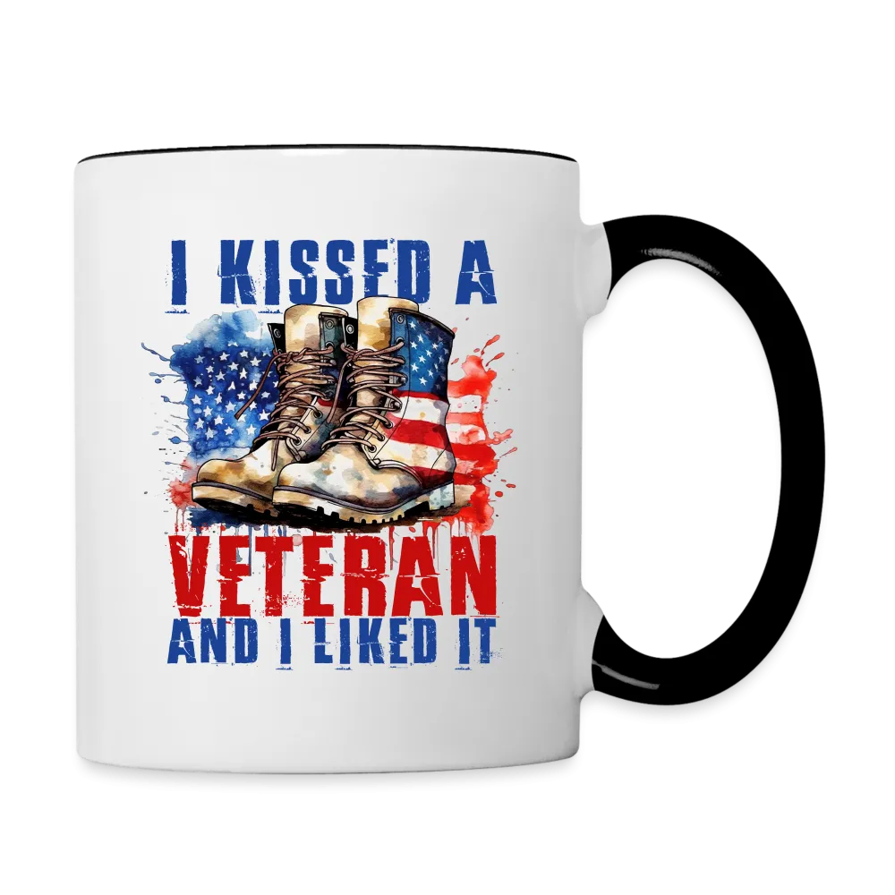 I Kissed A Veteran And I Liked It Coffee Mug